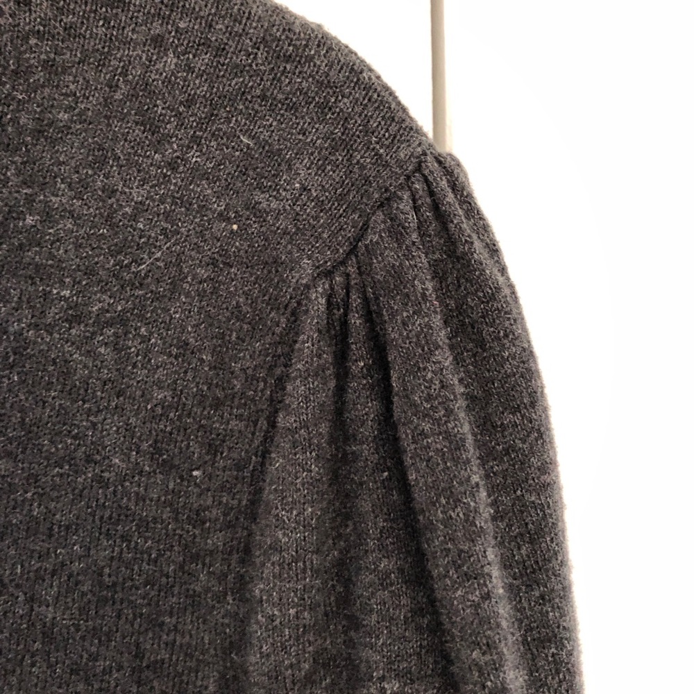 Loft Dark Gray Sweater - Medium - image 2